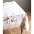 thumbnail image 4 of Geecy Meadow Florals 100% Cotton Tablecloth 60 Inch x 60 Inch Square Floral Print for Kitchen Dining Decoration Parties Weddings, 4 of 8