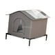 thumbnail image 2 of Casa para gatos de exterior, aislada, resistente a intemperie y al agua, para , cómoda, resistente al viento, cálida, con patas elevadas,, 2 of 8