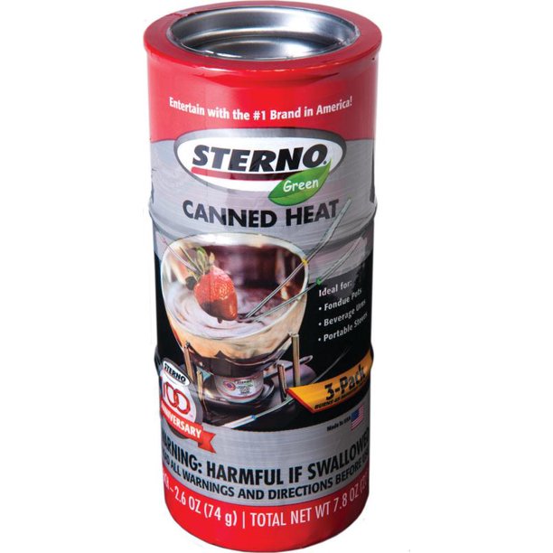 Sterno Canned Heat 2.6 Oz. 45Minute Cooking Fuel, 3 Count Walmart