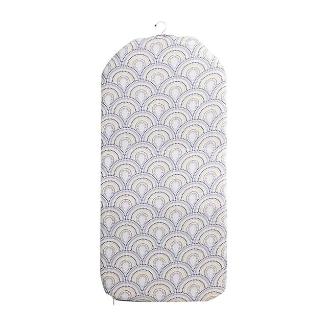 Tabla de planchar profesional antivaho, plegable, de mano, con función de eliminación de líneas Estilo C
