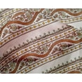 thumbnail image 4 of oneOone Silk Tabby Fabric Leaves & Floral Block Decor Fabric Printed BTY 42 Inch Wide, 4 of 4