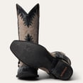 thumbnail image 6 of Men's Stetson Outlaw Rock Star Leather Boots Handcrafted Gray, 6 of 7
