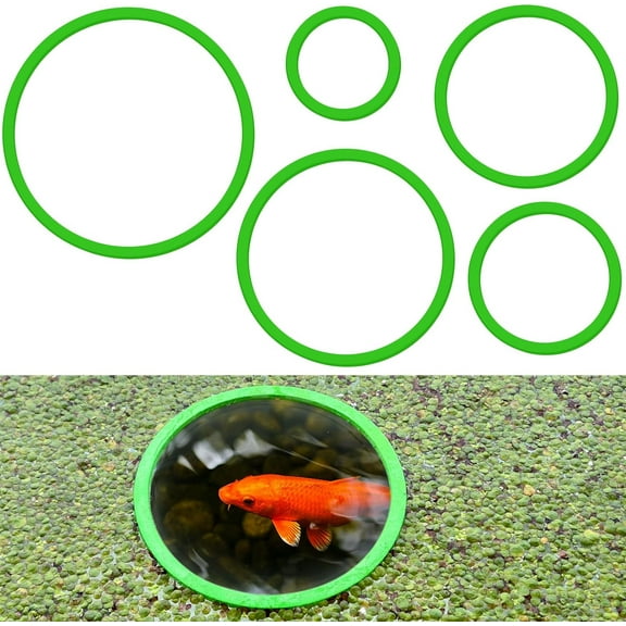 5PCS Fish Feeding Ring Round Aquarium Floating Plant Corral Tank Accessories(5 Sizes )