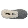 thumbnail image 4 of Gaahuu womens faux wool elastic front memory foam slipper boot, 4 of 5