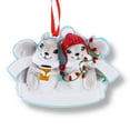 thumbnail image 5 of Ornaments by Elves Personalized Squirrel Couple Christmas Ornament 2024 Animal Themed Xmas Decor, 5 of 9