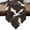 Brown, variant on White Crane Table Runner Linen Burlap Table Runner 48 Inches Long Golden Chinese Auspicious Clouds Vintage Beige Dresser Scarves for Kitchen Island Coffee Dining Room Party Holiday Decor 13"x48"