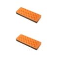 thumbnail image 3 of Soidarity impermeable Dual Camping senderismo Picnic cojín portátil para asiento al aire libre plegable Camping a prueba de humedad naranja 2piezas, 3 of 6