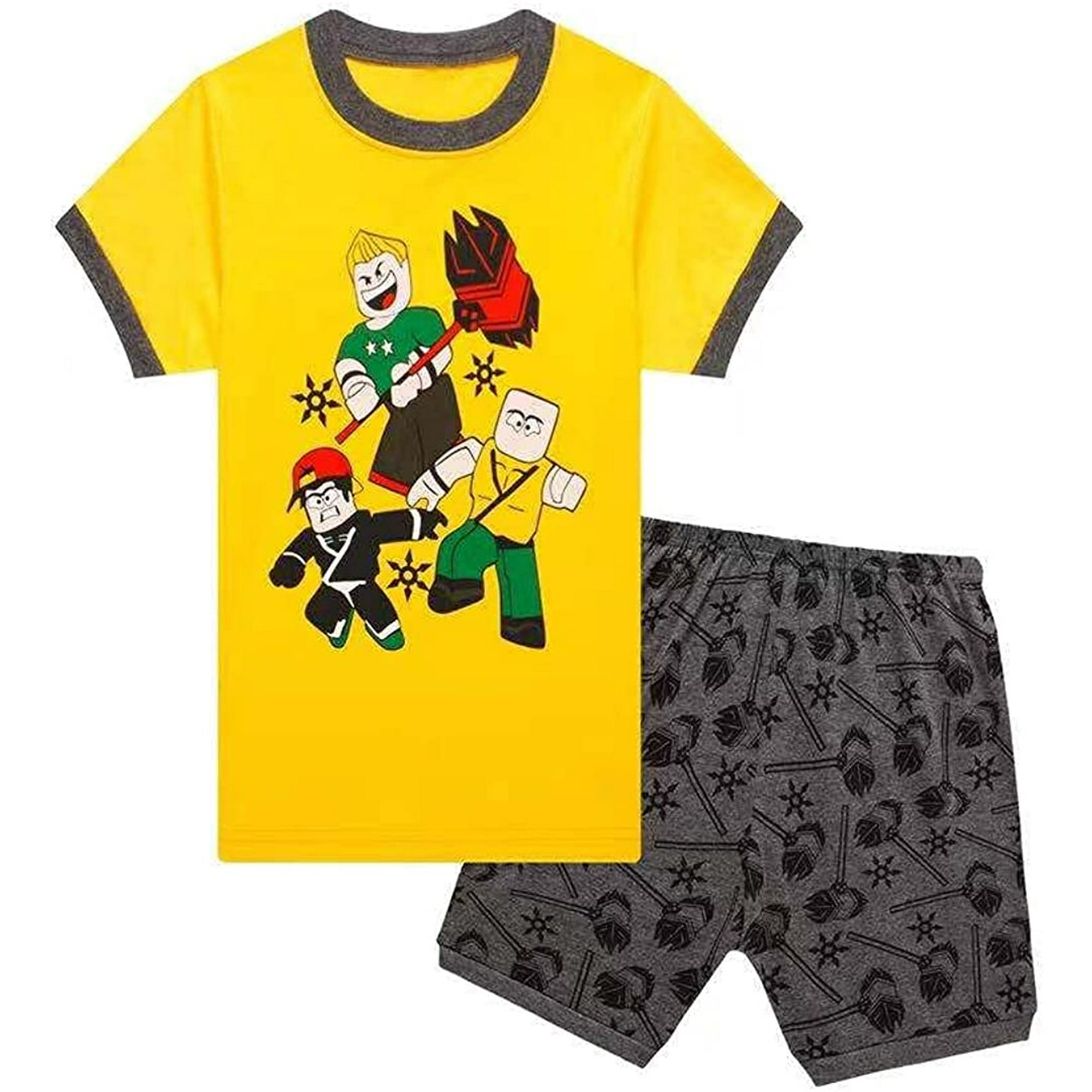 feather pie cute Boys Roblox Dinosaur Pajamas Sets Cotton Short Sleeve 2 Pieces Pjs Shirts Pants Kids Sleepwear | Walmart Canada feather pie cute Boys Roblox Dinosaur Pajamas Sets Cotton Short Sleeve 2 Pieces Pjs Shirts Pants Kids Sleepwear | Walmart Canada