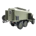 thumbnail image 3 of Bewildely 6 unids/set camión militar RC coche 6WD juguetes para niños adultos emparejamiento automático 1/16 6WD RC WPL Kits de construcción modelo Verde, 3 of 6