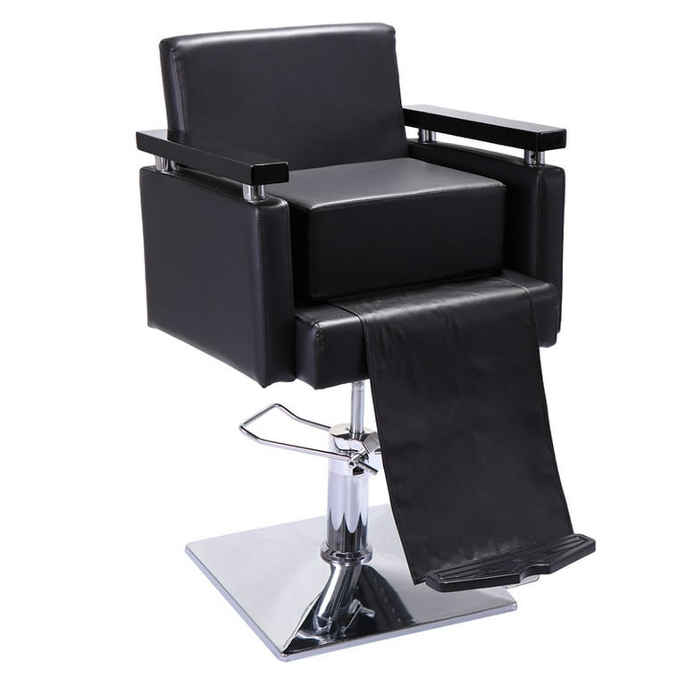 ANNECOSK Salon Booster Seat Leather Cushion for Kids Child Hair Cutting Oversize Barber Booster Seat for Salon Styling Chair Barber Beauty Salon Spa Equipment 13 X16.5 X6.7