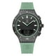 thumbnail image 1 of Reloj Glock Precision para hombre con caja de acero negra y correa verde, 1 of 1