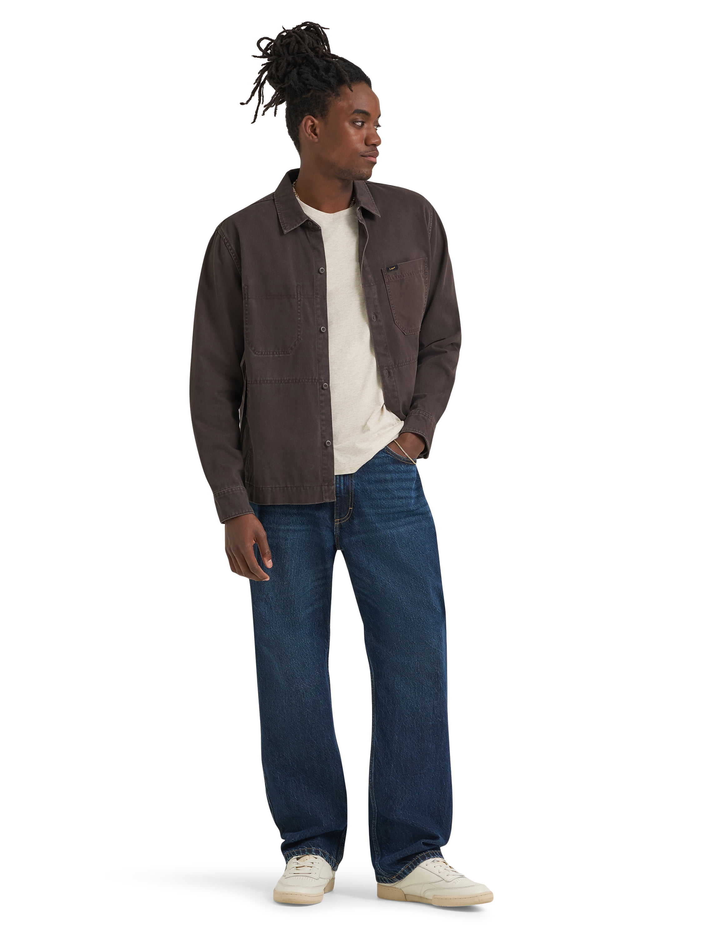 Lee® Men's Heritage Five Pocket Loose Straight Denim Jeans
