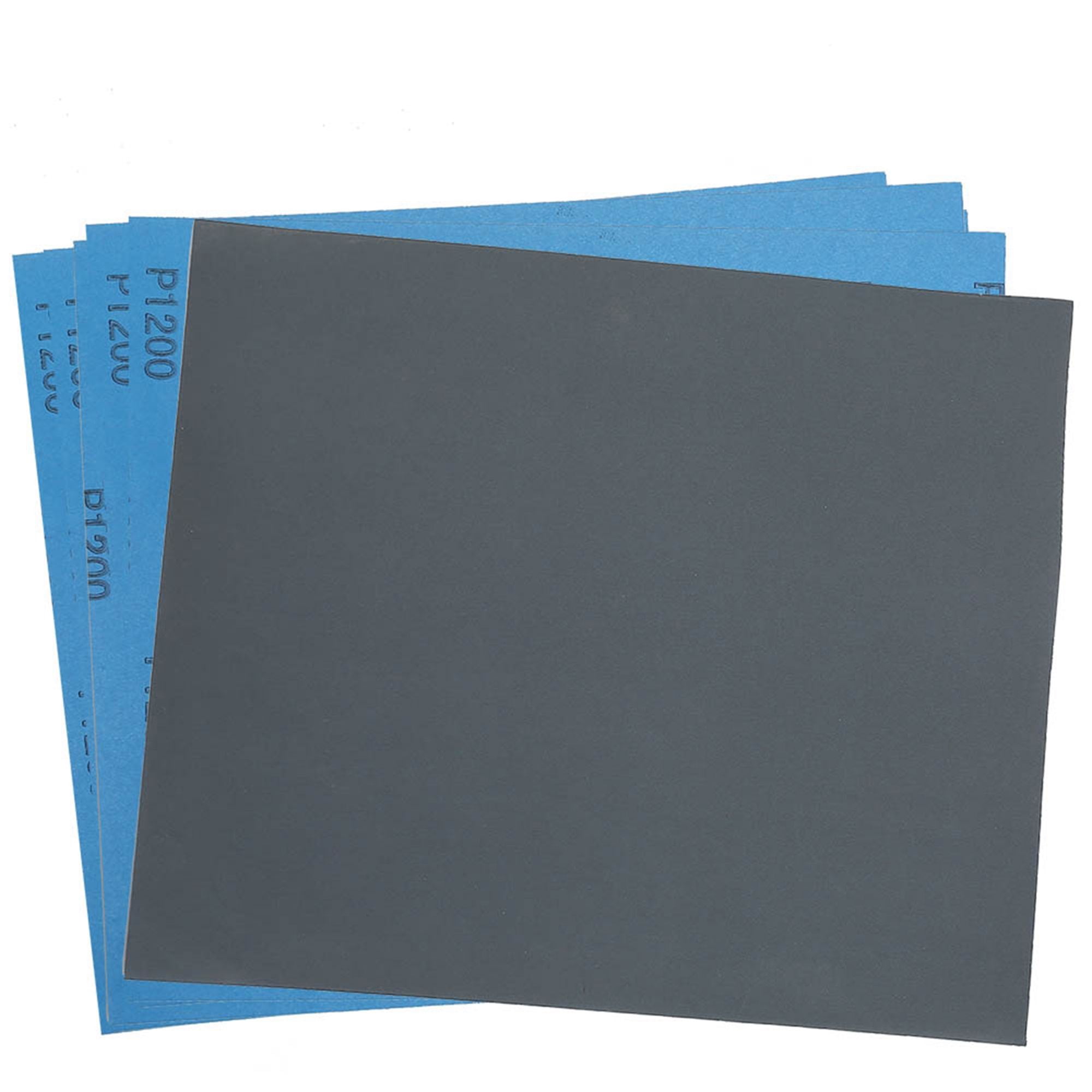 5 Sheets Sandpaper 2000 Grit Waterproof Paper 9x11 Wet/dry Silicon Carbide 