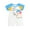 Blue Elephant, variant on WIBACKER 0-24M Baby Girls Boys 3D Cotton Summer Cartoon Short Sleeve Romper-Cooler Dinosaur