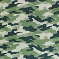 thumbnail image 2 of Hudson Baby Cotton Fitted Crib Sheet, Camo, One Size, 2 of 2