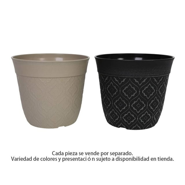 Maceta Prichos de Plástico 20 x 20 x 17 cm Varios Modelos 1 pieza Multicolor