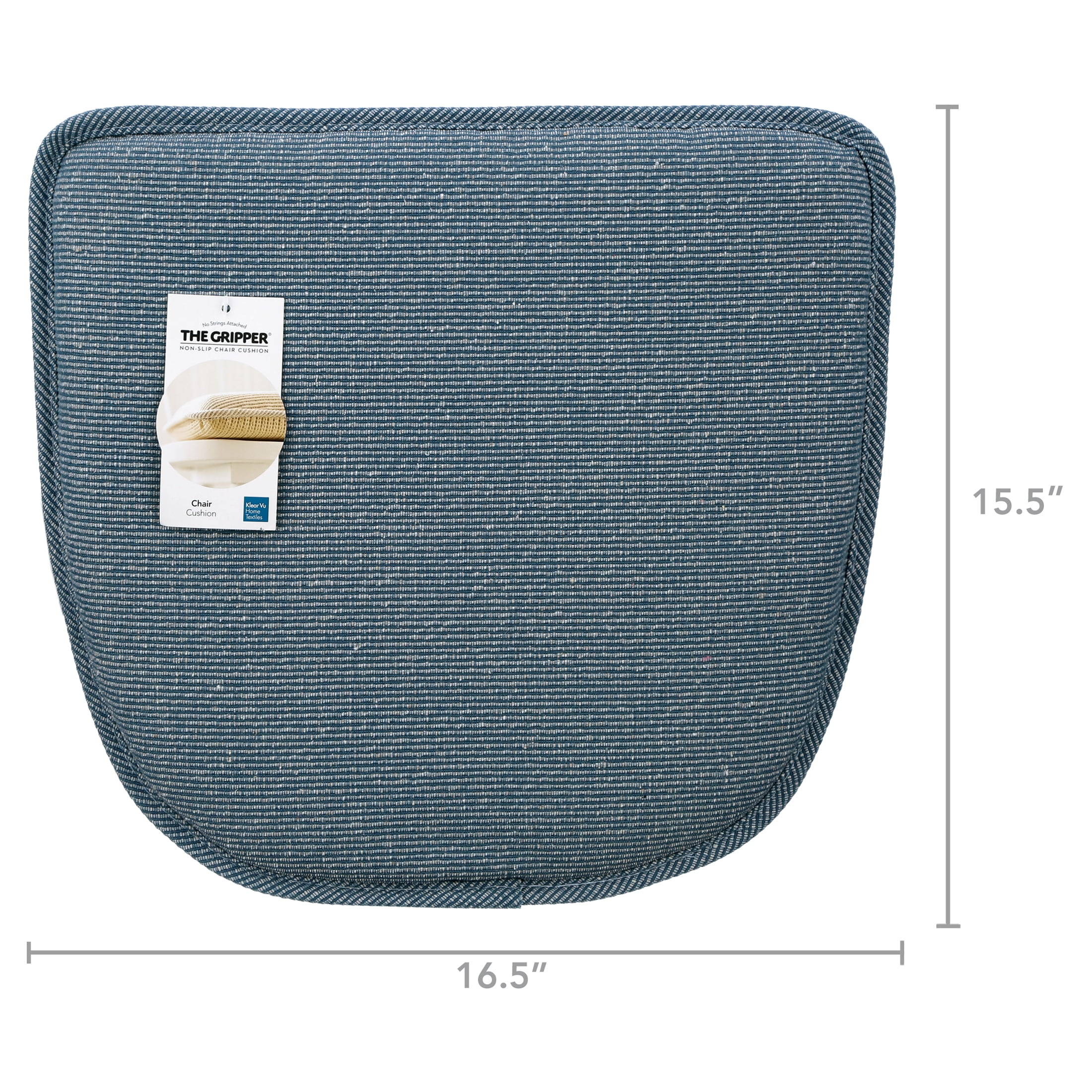 Gripper Non Slip 15" x 16" inches Venus Wedge Chair Cushion