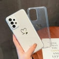 thumbnail image 3 of for Samsung Galaxy A23 5G Glitter Clear Phone Case, Samsung A23 5G Cute Heart Case for Women Girls, Bling Sparkle Samsung A23 Case Transparent Soft Cover for Galaxy A23 4G/5G 6.6" (Heart c), 3 of 6