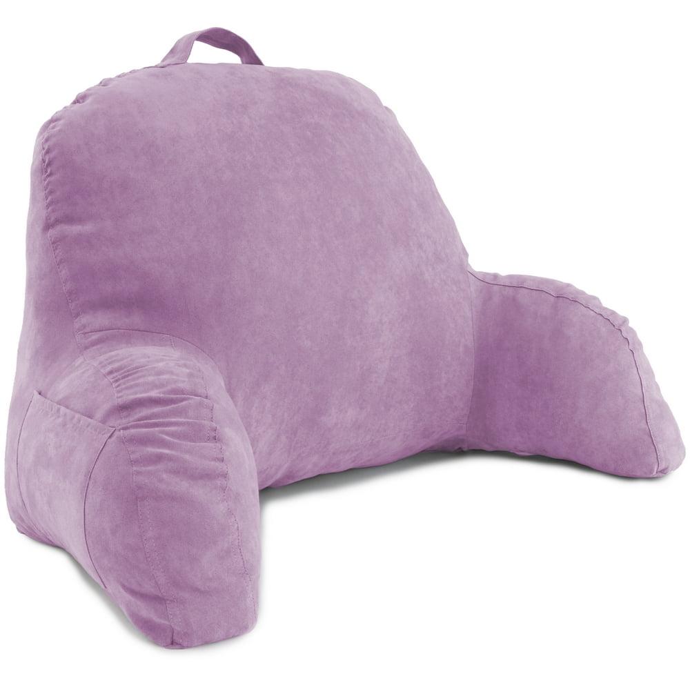Deluxe Comfort Microsuede Bed Rest Reading and Bed Rest Lounger â