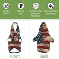 thumbnail image 6 of KLL American Flag1 for Basic Dog Hoodie - Pet Hoodie Sweater with Leash Hole - Cute Dog Sweatshirt - Pet Clothes Hooded Sweatshirt for Dog & Cat -XX-Large, 6 of 8