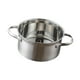 thumbnail image 5 of Olla pequeña de acero inoxidable para una sola persona, multifuncional, para shabu shabu Plata, 5 of 9