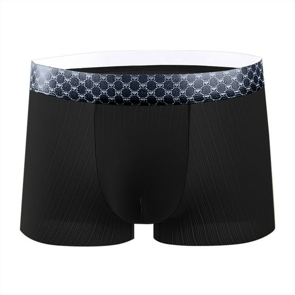 Dxzfnsa Mens Boxer Briefs - Stretch Performance Moisture Wicking Mens Underwear Boxers with Contour Pouch Men's Clothing,Black-3XL