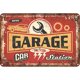 thumbnail image 1 of Placa Metal Vintage para Garaje Pintura Hierro Rectangular Arte Pared Del 30x20cm, 1 of 9