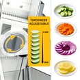 thumbnail image 6 of SupMaKin Safe Slice Mandoline, 36+ slicing options, Adjustable Thickness Settings 0.1-8mm, 6 of 9