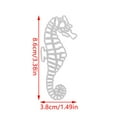 thumbnail image 2 of Die Cuts for Card Making, Ouginx Seahorse Metal Cutting Dies DIY Die Cutters Die Stencils for Scrapbooking, Embossing & More, 2 of 7
