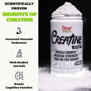 Psycho Pharma Creatine - 5g of Premium Creatine Monohydrate per Serving, Unflavored, 100 Servings