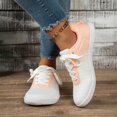 thumbnail image 2 of Casual Flat Shoes for Wide Toe Soft Insoles Comfortable Everyday Sneakers All Day Wear Women's Breathable -On Walking Footwear, 2 of 8