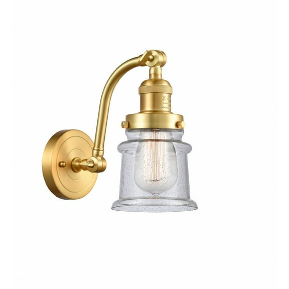 Innovations Lighting - Canton - 1 Light Wall Sconce In Industrial Style-11.5