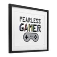 thumbnail image 2 of Stupell Industries Fearless Gamer Retro Black Framed Print Under Glass, design by Yass Naffas Designs, 2 of 10