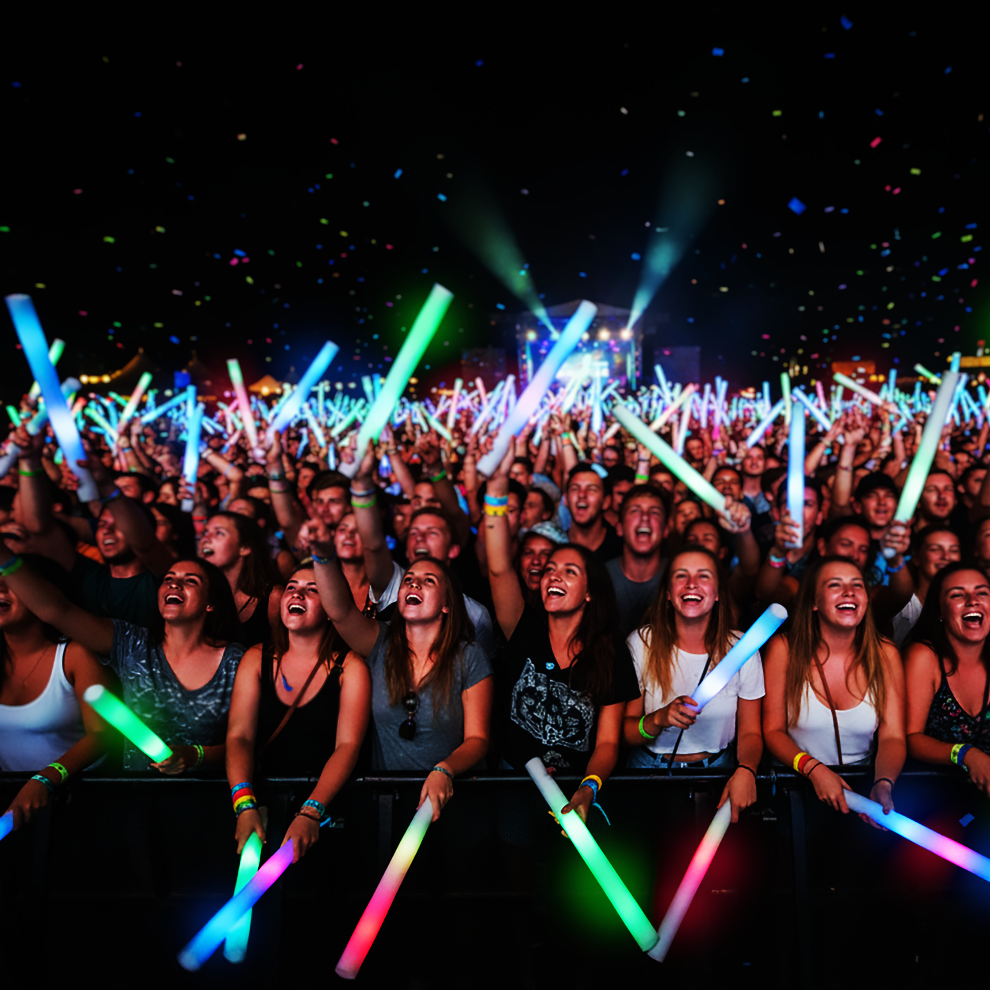 16" Light-up Foam Sticks, 12 Count, by Way To Celebrate
