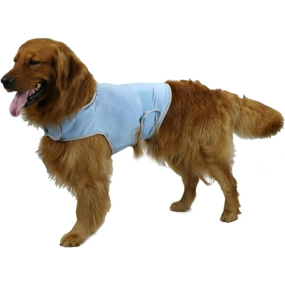 Thunder Jacket for Dogs Anxiety Relief, Dog Anxiety Vest Calming Care for Separation, Thunderstorm, Travel, Fireworks, Vet Visits
