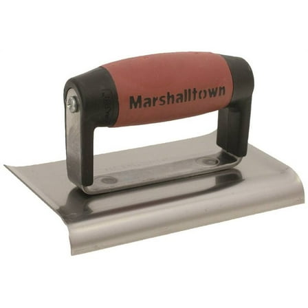 Marshalltown Hand Edger,6 x 3 In,3/8 In Radius,Steel 136D