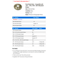 thumbnail image 2 of Front Brake Rotor - Compatible with 1991 - 1994, 1998 - 2001 Mitsubishi Eclipse 1992 1993 1999 2000, 2 of 2
