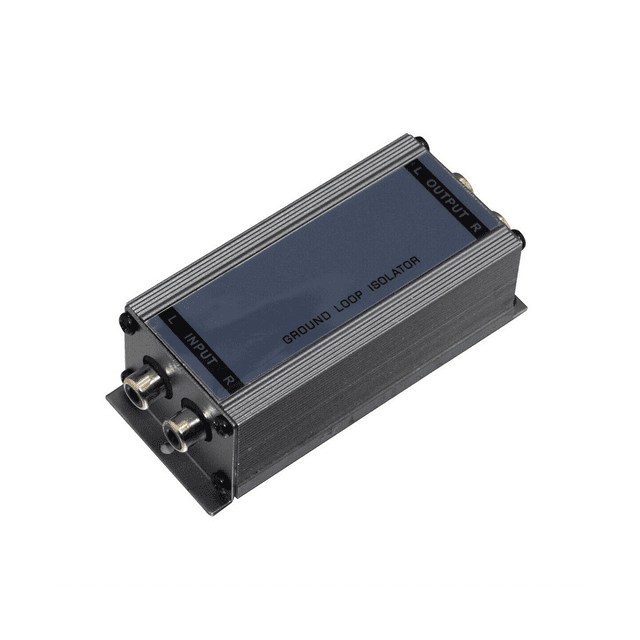 Ground Loop Isolator Line Level Converter High to Low Rca to Rca Ad-205A,1 * Hi-low convertor,Silver
