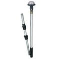 thumbnail image 3 of Perko 1451DP8CHR Delta-Series White All-Round Fold-In-Half Pole Light - 60" Height, 40° Adjustable Head, 3 of 3