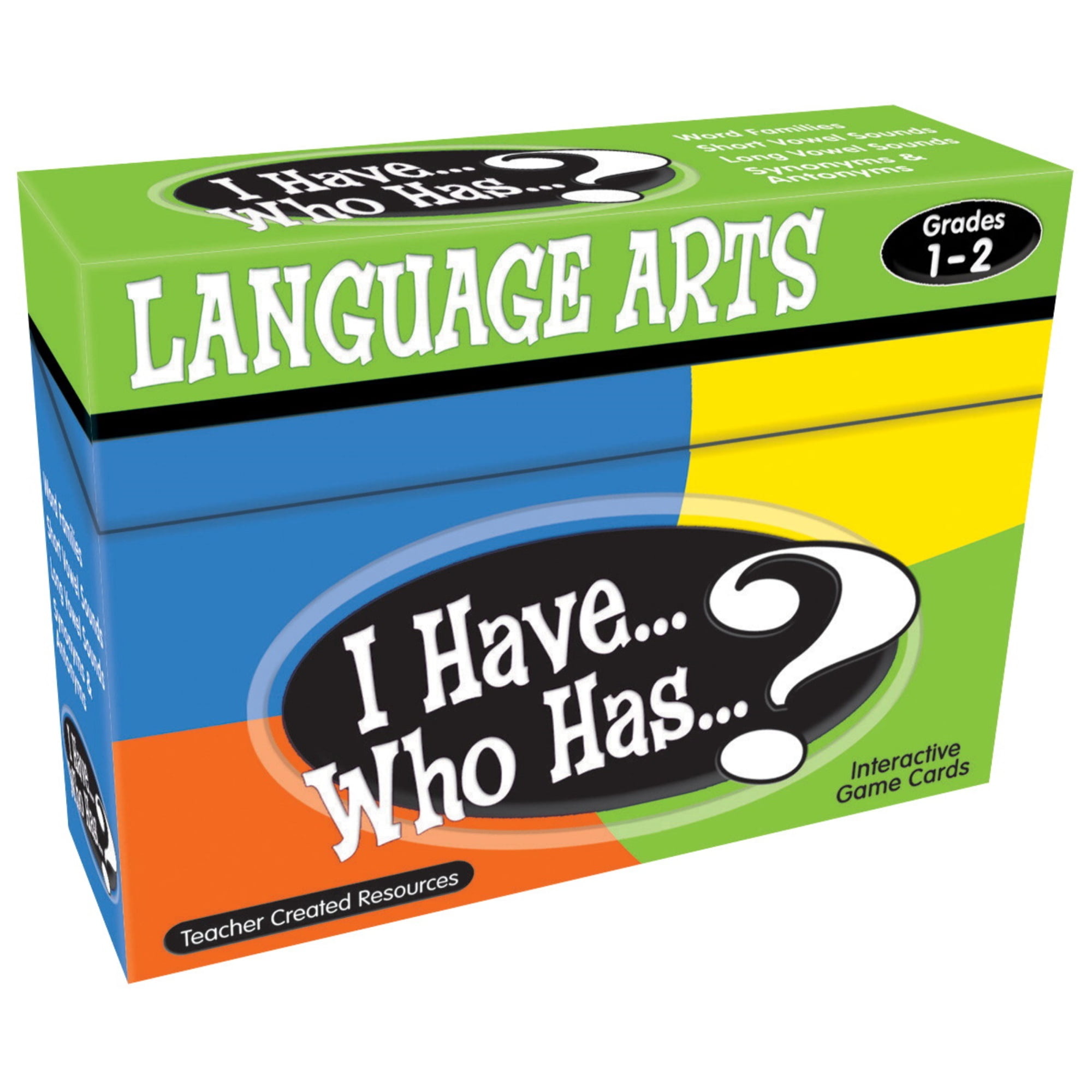 I Have, Who Has Language Arts Game, Grade 1-2