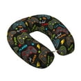 thumbnail image 2 of Gaeub Play Game3 Print Memory Foam Travel Pillow,U-Shaped Neck Pillow,Head Neck Support Airplane Pillow,Flight Pillow for Traveling,Car,Home,Office,Washable Cover, 2 of 8