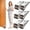 Brown, variant on Vertical Track Roller Wheel - Heavy Duty Anti-Sag Sliding Door Bottom Guide for Furniture Door Track and Sliding Pulley
