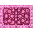 thumbnail image 1 of Ahgly Company Indoor Rectangle Oriental Pink Traditional Area Rugs, 8' x 10', 1 of 4