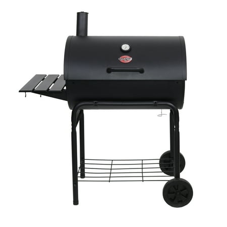 Char-Griller Deluxe Barrel Grill and BONUS Grill Cover Bundle