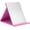 A Black, variant on Makeup Mirror,Portable Folding Mirror with Adjustable Stand for Tabletop,PU Leather,Perfect Size for Camping,Vocation,Home Vanity and Office Desk,Rose Red