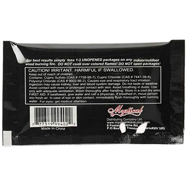 Mystical Fire Flame Colorant, 25-Count Pouch Box Mystical Fire Flame Colorant, 25-Count Pouch Box