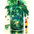 thumbnail image 1 of 30 X 40 Cm, paysage De Monstre Vert Diamond Painting Broderie Diamant Peinture Canevas 5d Tableau Enfant Adulte Strass Lot Puzzle Dessin Decorati, 1 of 5