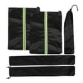 thumbnail image 1 of KAKOWELY 1 Set Windshield Wiper Covers Black Silver Coated Cloth Dust-proof for Various Weather Conditions, 1 of 8