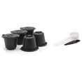 thumbnail image 2 of 20 Cápsulas Reutilizables Filtro de Cápsula de Café Recargable con Máquinas de Café con Cepillo Cuchara de Café, 2 of 10