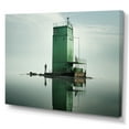thumbnail image 2 of Designart "The Minty Mirage Of Factory Solitude" Factories Canvas Wall Art, 2 of 7